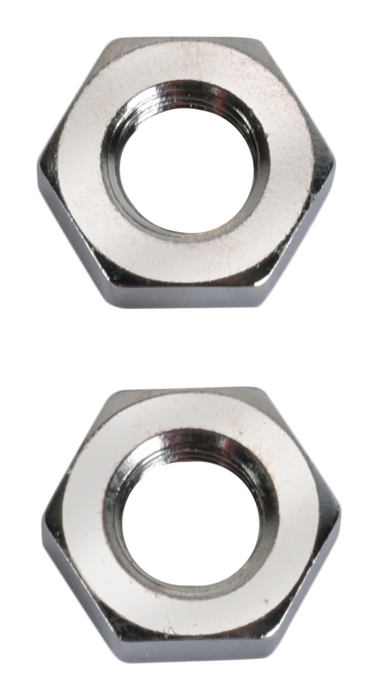 SpeedFX Nut, Bulkhead, -3AN, Electro Nickel Plated Aluminum – 560331E