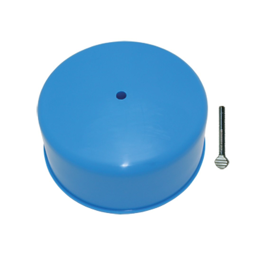 SpeedFX Carburetor Dust Cover, Fx Carburetor Dust Cover, Fits Carburetors with 5-1/8 Inch Neck, Blue Plastic, 2-1/4 Inch Height – 9285