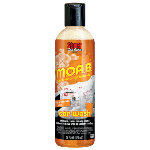 Stoner Car Wash, M.o.a.b™ Mother of All Bubbles, Liquid, One 16 Ounce Bottle, With Orange Creamsicle Fragrance – 91605