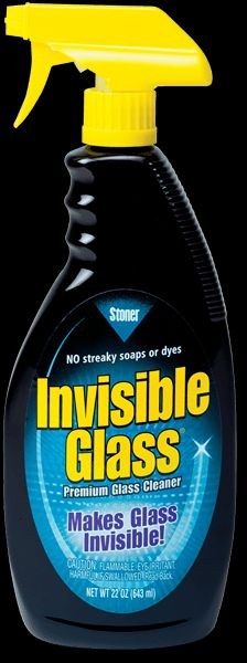 Stoner Glass Cleaner, Invisible Glass, Interior/ Exterior Use, 22 Ounce Spray Bottle, Single – 92166