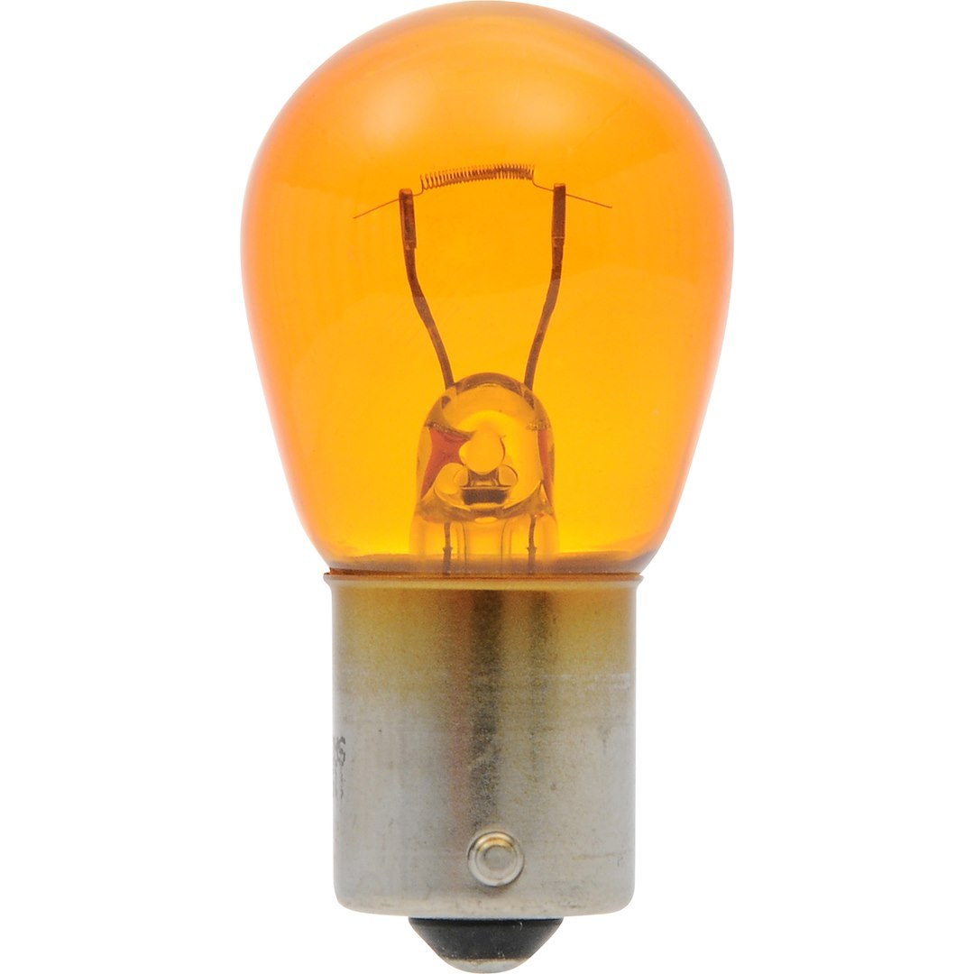 Sylvania Backup Light Bulb, 1156, Halogen Mini Bulb, Amber, Set of 2, Blister Pack – 1156A.BP2
