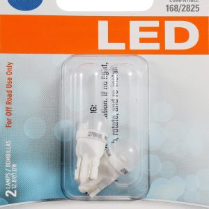 Sylvania Roof Marker Light Bulb, Standard Series, 194, LED, Blue, Set of 2, Blister Pack – 194BSL.BP2