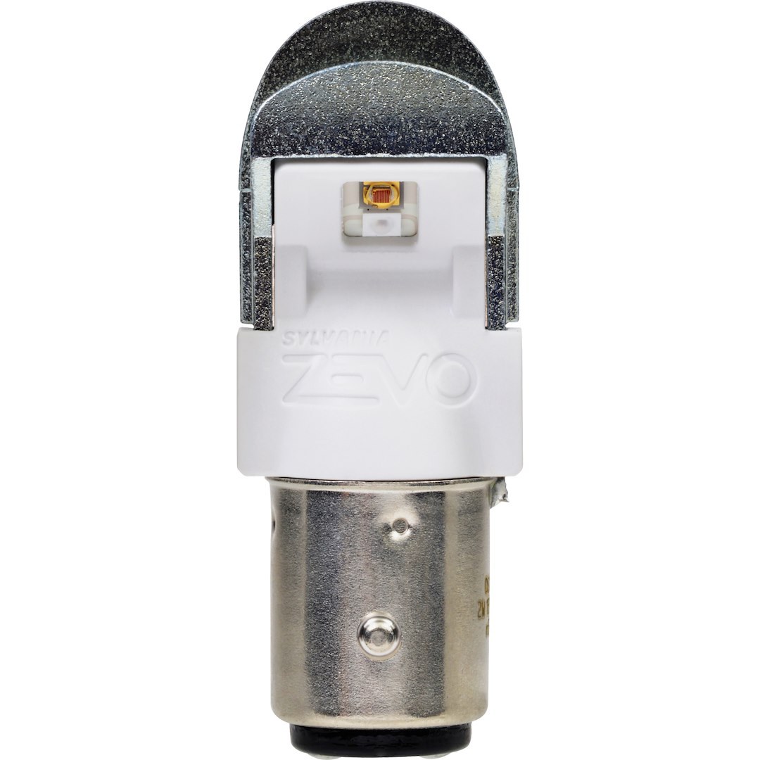 Sylvania Brake Light Bulb – LED, Zevo ®, 2357 LED, Red, Set of 2 – 2357RLED.BP2