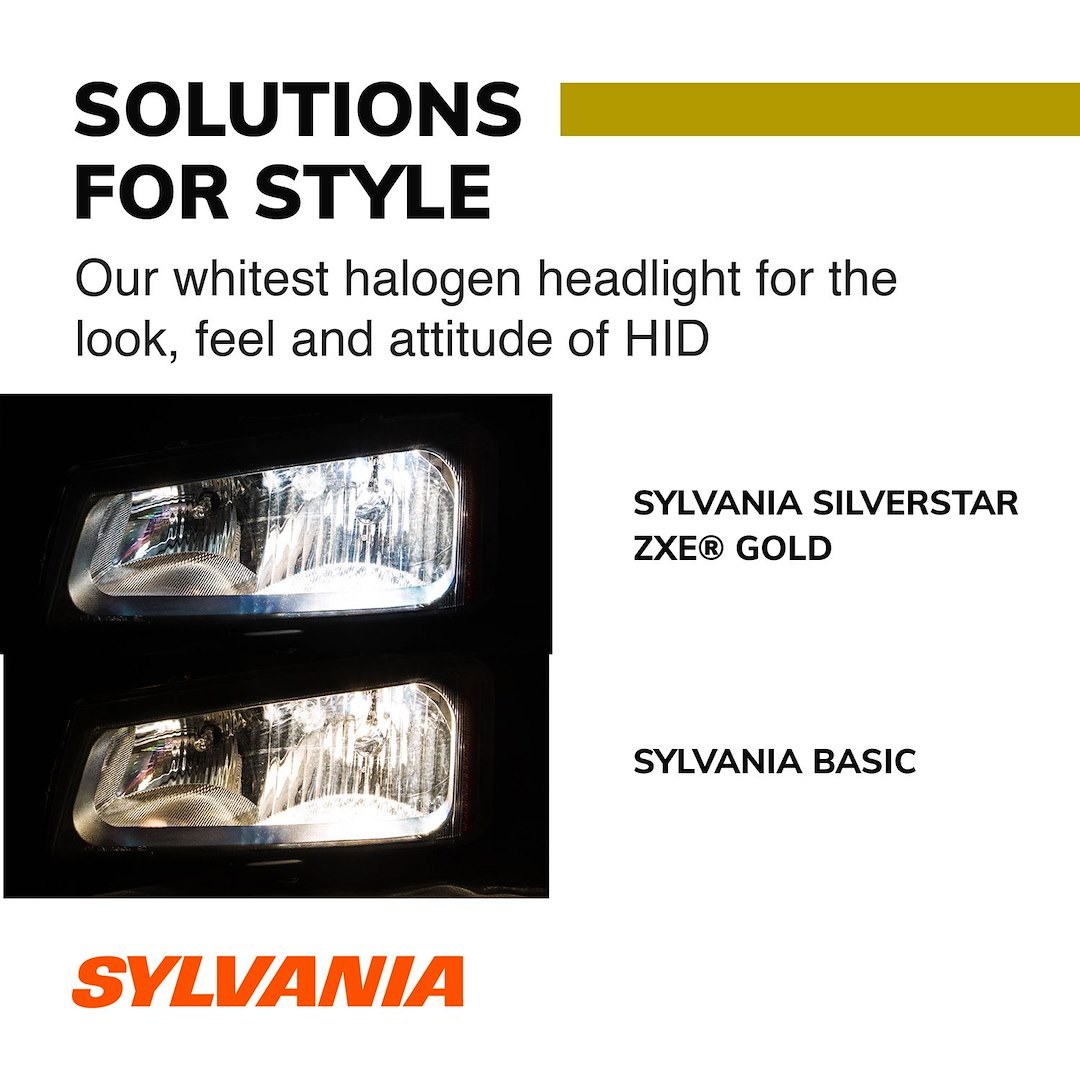 Sylvania Headlight Bulb, 9005, Xenon Bulb, 65 Watt, 12.8 Volt, Clear Beam Color with Cobalt Blue, 1700 Lumens, 4200K Light Color Temperature – 30765