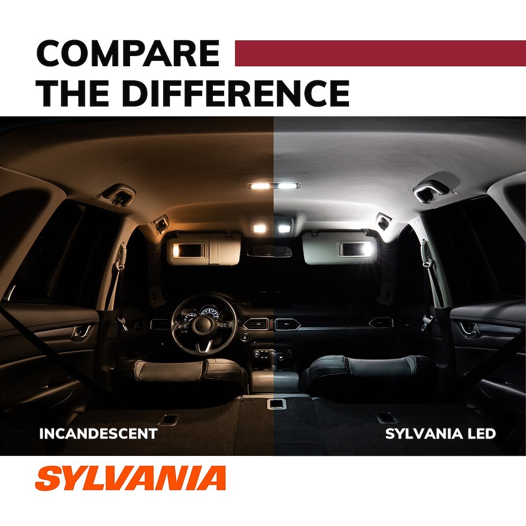 Sylvania Parking Light Bulb, Long Life, 4057, Incandescent, Clear, Set of 2, Blister Pack – 34589