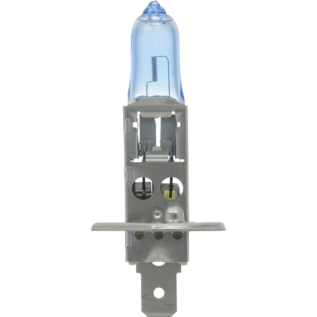 Sylvania Headlight Bulb, Silver Star ®, H1, Halogen Bulb, 55 Watt, 12 Volt, Clear Beam Color, 1407 Lumens, 4000K Light Color Temperature – 36196