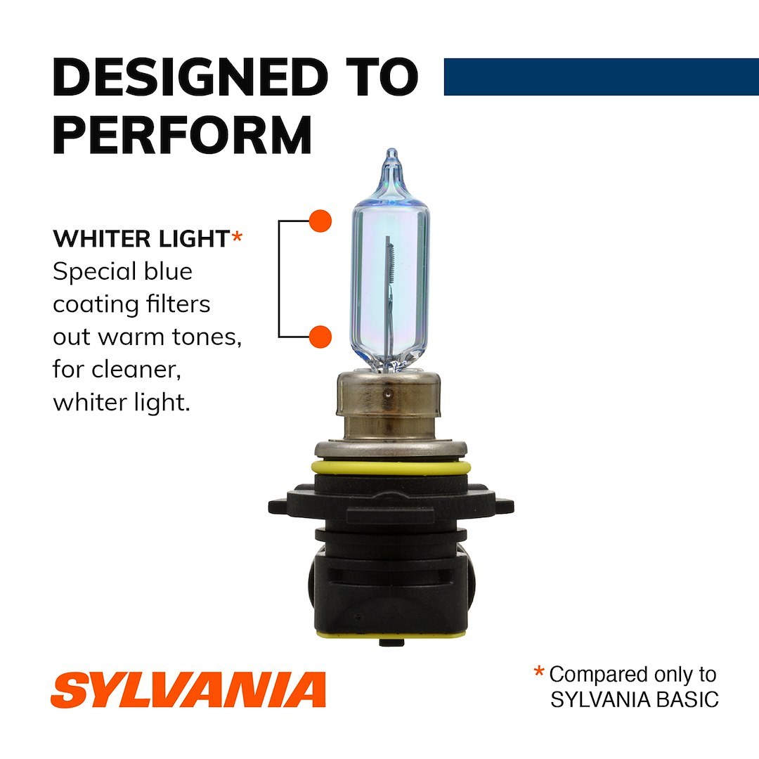 Sylvania Headlight Bulb, Silver Star ®, 9012, Halogen, Clear, Set of 2, Blister Pack – 36214