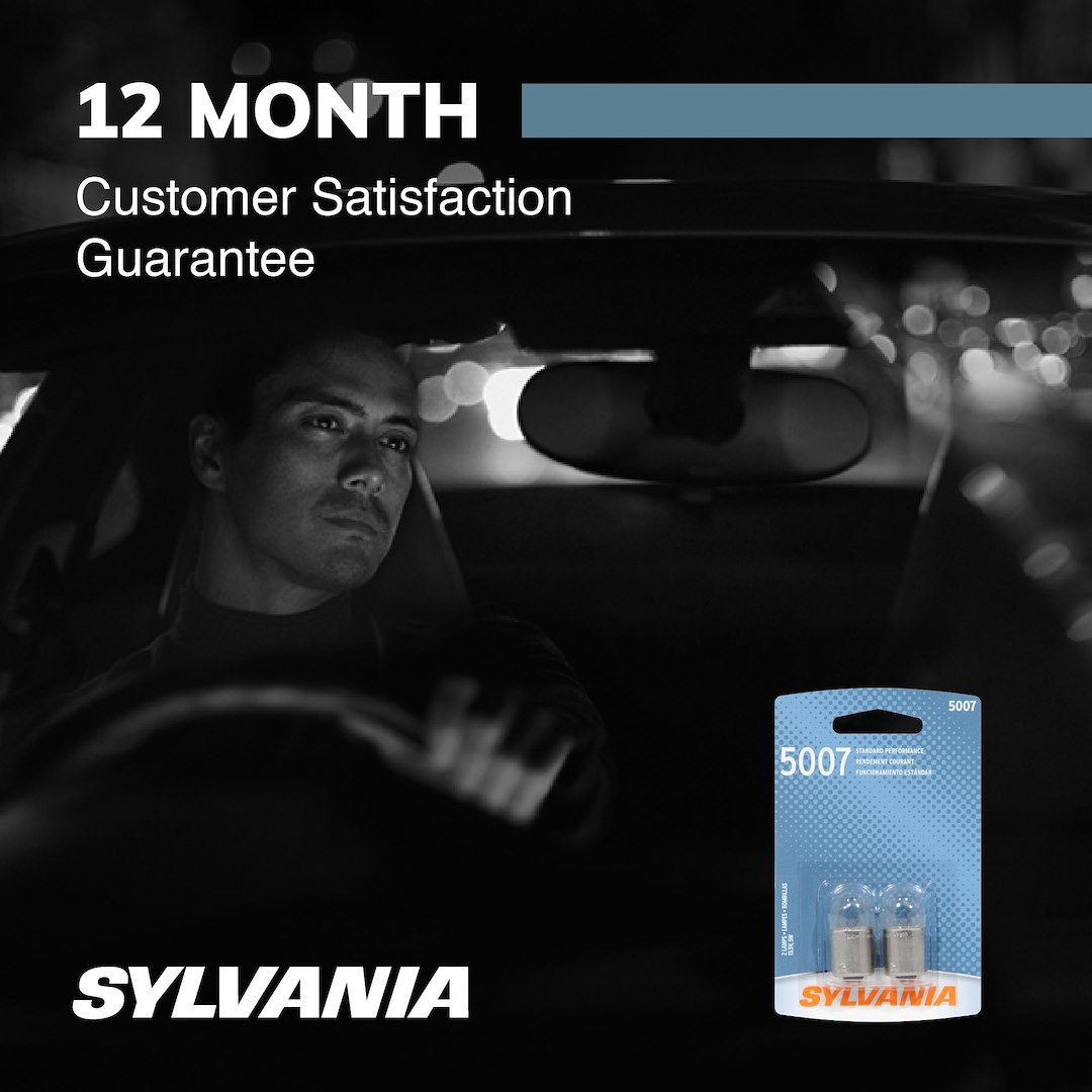 Sylvania Multi Purpose Light Bulb, 5007, Halogen Mini Bulb, Clear, Set of 2, Blister Pack – 5007.BP2
