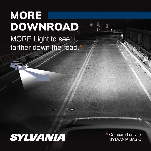 Sylvania Headlight Bulb, Silver Star®, 9006XS, Halogen Bulb, 55 Watt, 12.8 Volt, White Beam Color, 1000 Lumens – 9006XSST.BP2
