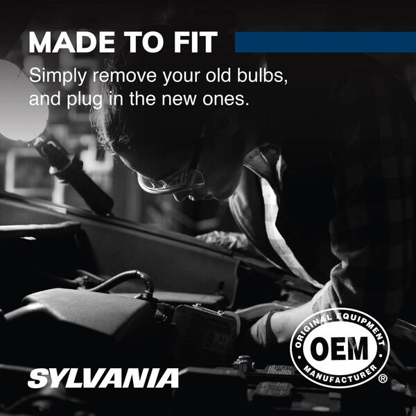 Sylvania Headlight Bulb, Silver Star®, 9006XS, Halogen Bulb, 55 Watt, 12.8 Volt, White Beam Color, 1000 Lumens – 9006XSST.BP2