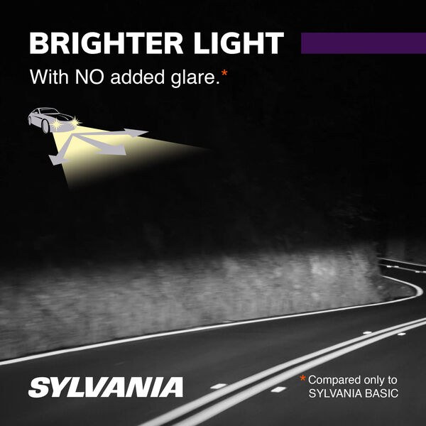 Sylvania Headlight Bulb, Xtravision, H1, Halogen Bulb, 55 Watt, 12.8 Volt, White Beam Color, 1407 Lumens, 3200K Light Color Temperature – H1XV.BP