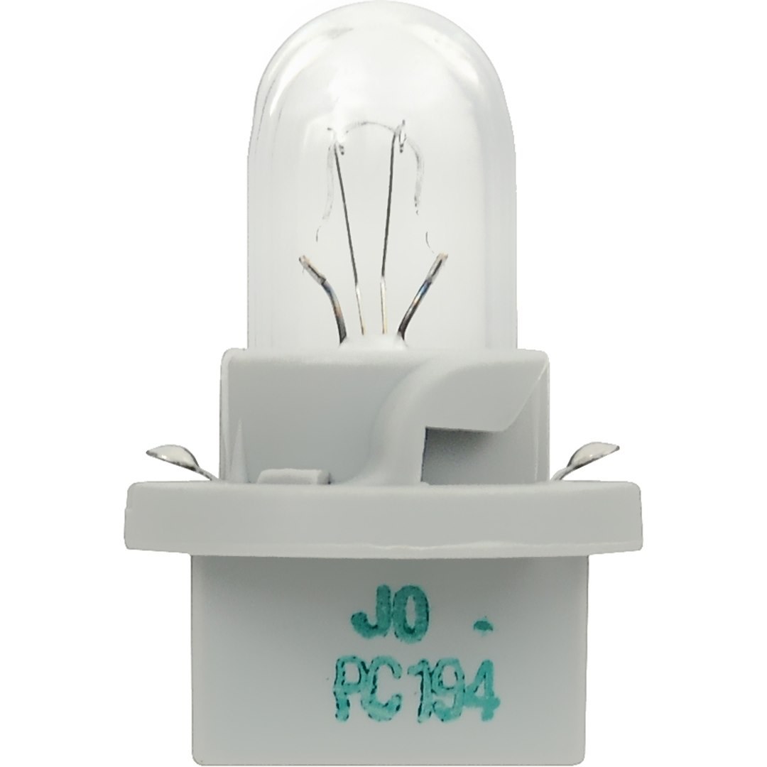 Sylvania Roof Marker Light Bulb, 194, Halogen Mini Bulb, Clear, Pack of 10, With Printed Circuit Board Socket – PC194.TP