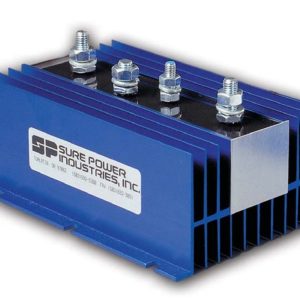 Sure Power Battery Isolator, Use to Eliminate Multi-Battery Drain When 2 or More Battery Banks Are IN a Charging System, 120 Amp – 12023A