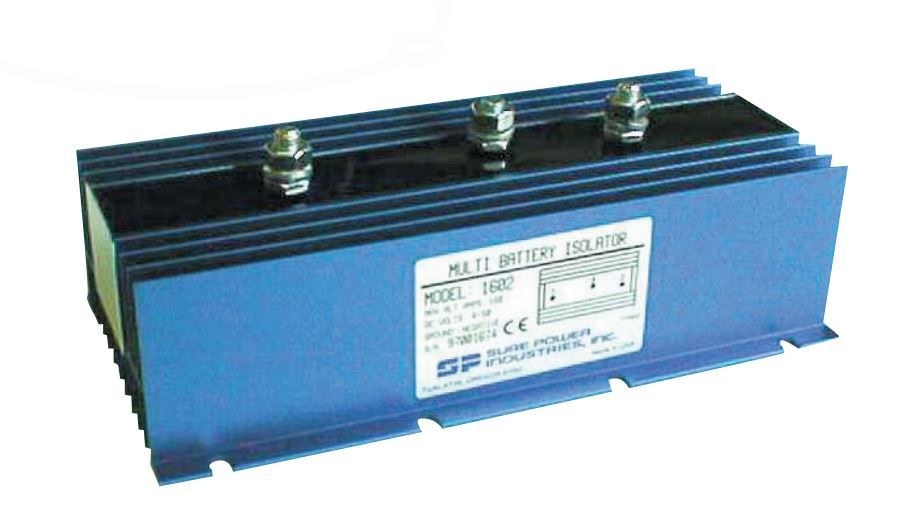 Sure Power Battery Isolator, Use to Eliminate Multi-Battery Drain When 2 or More Battery Banks Are IN a Charging System, 160 Amp – 1602-B