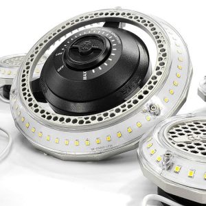 Stkr Concept Interior Light – LED, Mpi – Multi-Point Illumination, Motion Activated Ceiling Light, 7.6 Inch Diameter X 4-1/4 Inch Height – 00194