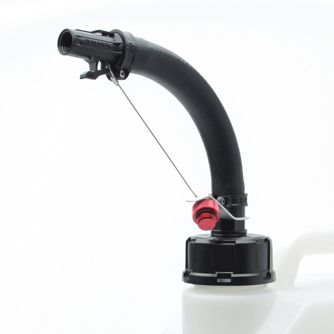 Stkr Concept Liquid Storage Container Spout, Ez, For Use with Stkr Ez Utility Jug, Hose Bender, Black, Polyethylene Plastic – 14208