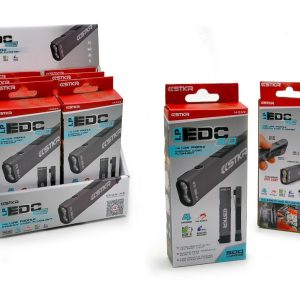 Stkr Concept Point of Purchase Display, Lp-Edc 5.0, Low Profile Ultra-Thin Flashlight Display, Counter Top Display – 14269DD