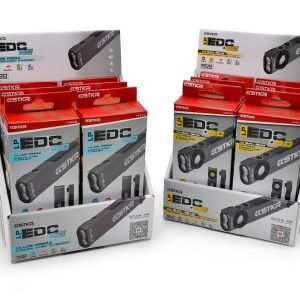 Stkr Concept Point of Purchase Display, Lp-Edc 5.0, Low Profile Ultra-Thin Flashlight Display, Counter Top Display – 14269DD