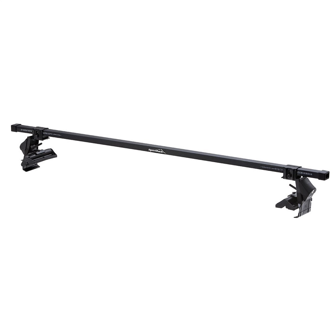 Sport Rack Roof Rack, 50-1/2 Inch Width X 5.8 Inch Length X 3.8 Inch Height, Clamps to Roof Rail, Black, Steel, Set of 2 – SR1002