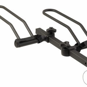 Sport Rack Bike Rack, Crest 2, 1-1/4 Inch and 2 Inch Receiver Hitch Mount, Holds 2 Bikes, Frame Clamp, With Lock, Foldable, Powder Coated – SR2901B