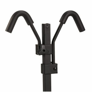 Sport Rack Bike Rack, Crest 2, 1-1/4 Inch and 2 Inch Receiver Hitch Mount, Holds 2 Bikes, Frame Clamp, With Lock, Foldable, Powder Coated – SR2901B