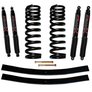 Skyjacker Lift Kit Suspension, Black Max, 3 Inch Front Lift, 3 Inch Rear Lift, With Front and Rear Black Max 8500 Shock Absorbers – 172EBK-B