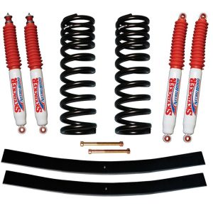 Skyjacker Lift Kit Suspension, 3 Inch Front Lift, 3 Inch Rear Lift, With Front and Rear Nitro 8000 Shock Absorbers – 172EBK-N