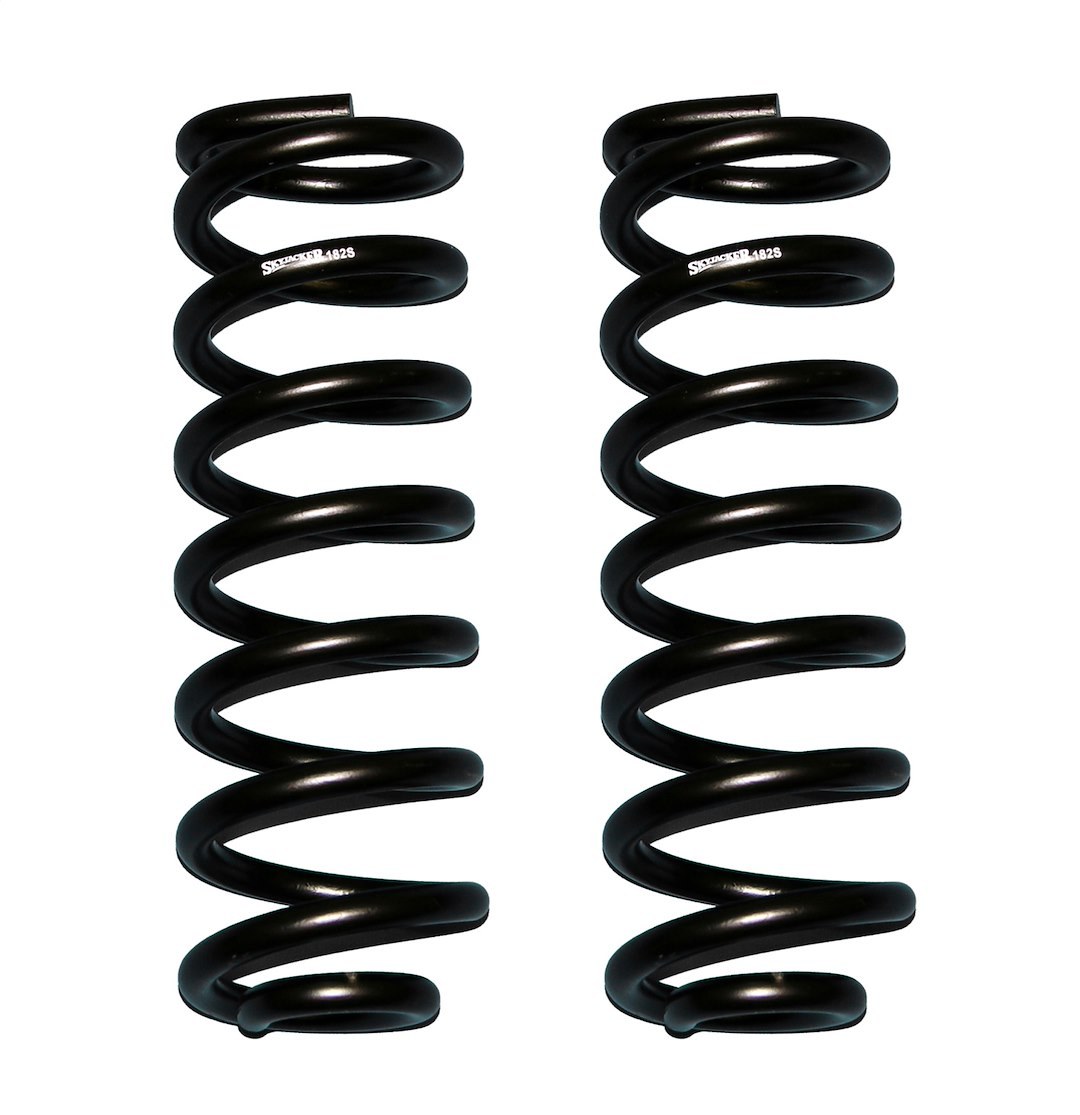 Skyjacker Coil Spring, 2 Inch Lift, Powder Coated, Black, Set of 2 – 182
