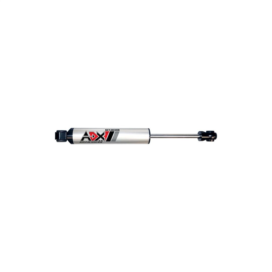 Skyjacker Steering Stabilizer, Adx 2.0, Dual, Silver Stabilizers, With Mounting Brackets/ Installation Hardware, Set of 2 – 2208