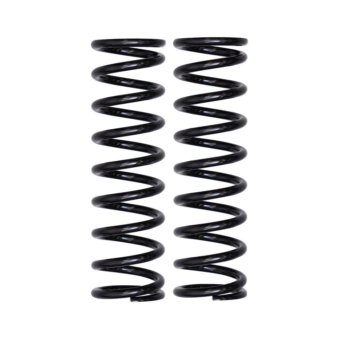 Skyjacker Coil Over Shock Absorber Spring, 2-1/2 Inch Diameter, 12 Inch Length, 150 Pound Spring Rate, Powder Coated, Black, Single – 2.5X12X150PR