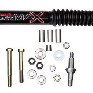 Skyjacker Steering Stabilizer, Black Max, Heavy Duty OEM Single, Black Body, Mounts to OE Locations – 8007