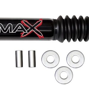 Skyjacker Steering Stabilizer, Black Max, Heavy Duty OEM, Single, Black Body, Without Brackets/ Without Hardware, Mounts to OE Locations – 8099