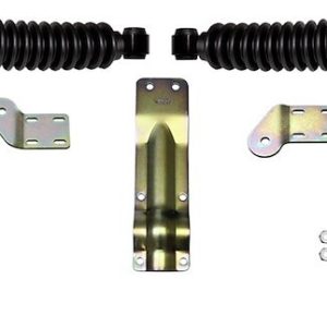 Skyjacker Steering Stabilizer, Black Max, Dual, Black Body, With Brackets, Set of 2 – 8254