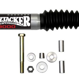 Skyjacker Steering Stabilizer, Heavy Duty OEM, Single, Silver, Mounts to OE Locations – 9013