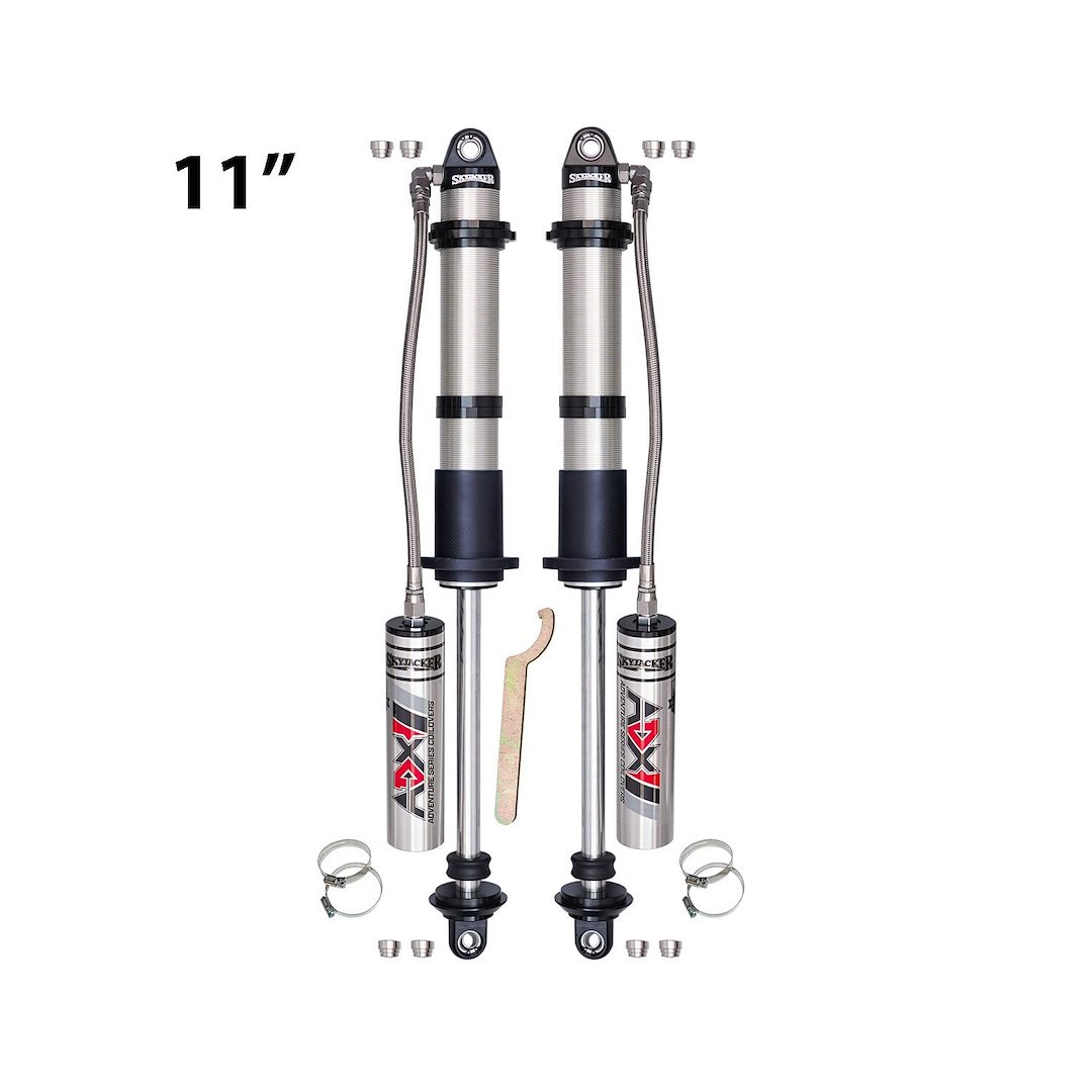 Skyjacker Coil Over Shock Absorber, Adx 2.0 Aluminum Body Remote Reservoir, Non-Adjustable Valving, 28.49 Inch Extended Length – ACR202811
