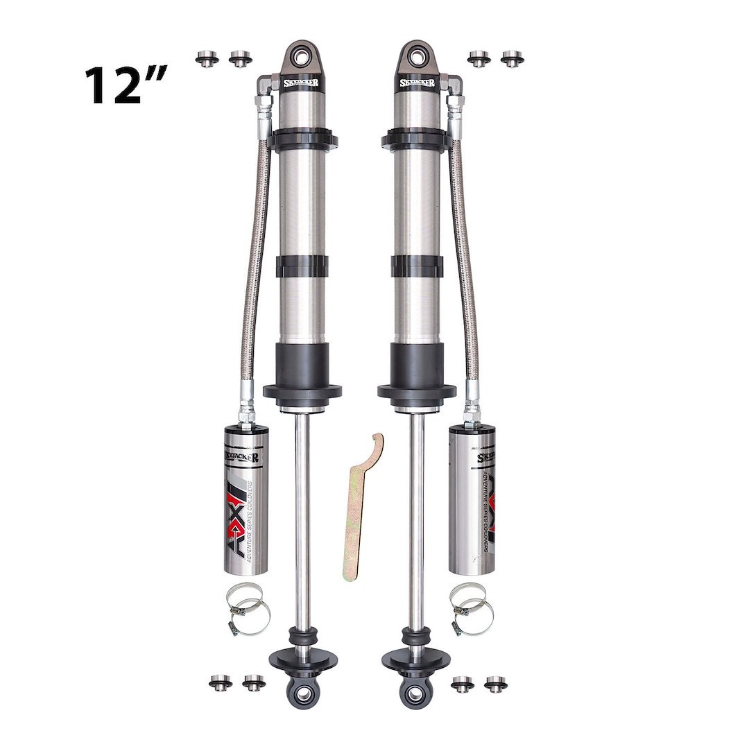 Skyjacker Coil Over Shock Absorber, Adx 2.0 Aluminum Body Remote Reservoir, Non-Adjustable Valving, 31.56 Inch Extended Length – ACR253112