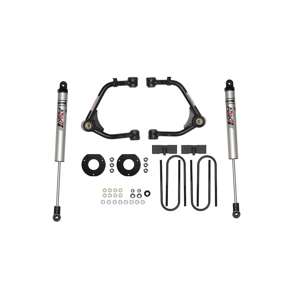 Skyjacker Lift Kit Suspension, Adx M2.0, 3-1/2 Inch Front Lift, 2 Inch Rear Lift – C25350KXM