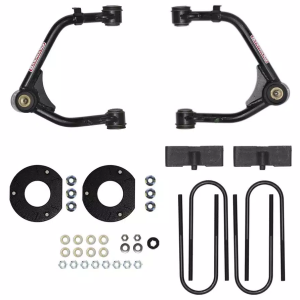 Skyjacker Lift Kit Suspension, 3-1/2 Inch Front Lift, 2 Inch Rear Lift, Without Shock Absorbers IN Kit – Shock Change Not Necessary – C25350PSE