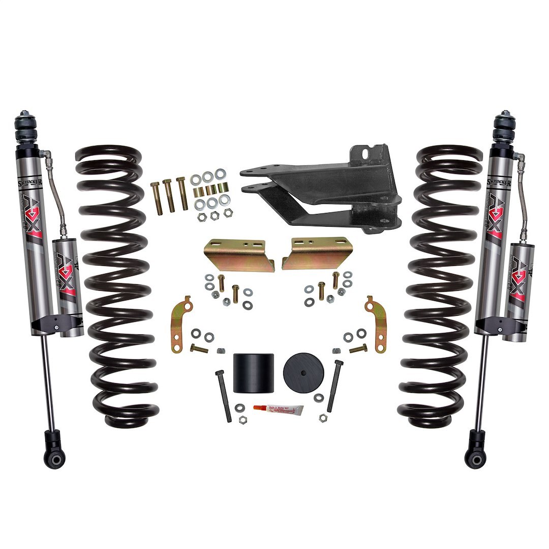 Skyjacker Leveling Kit Suspension, 2-1/2 Inch Lift, Coil Springs – F1725VBK-X