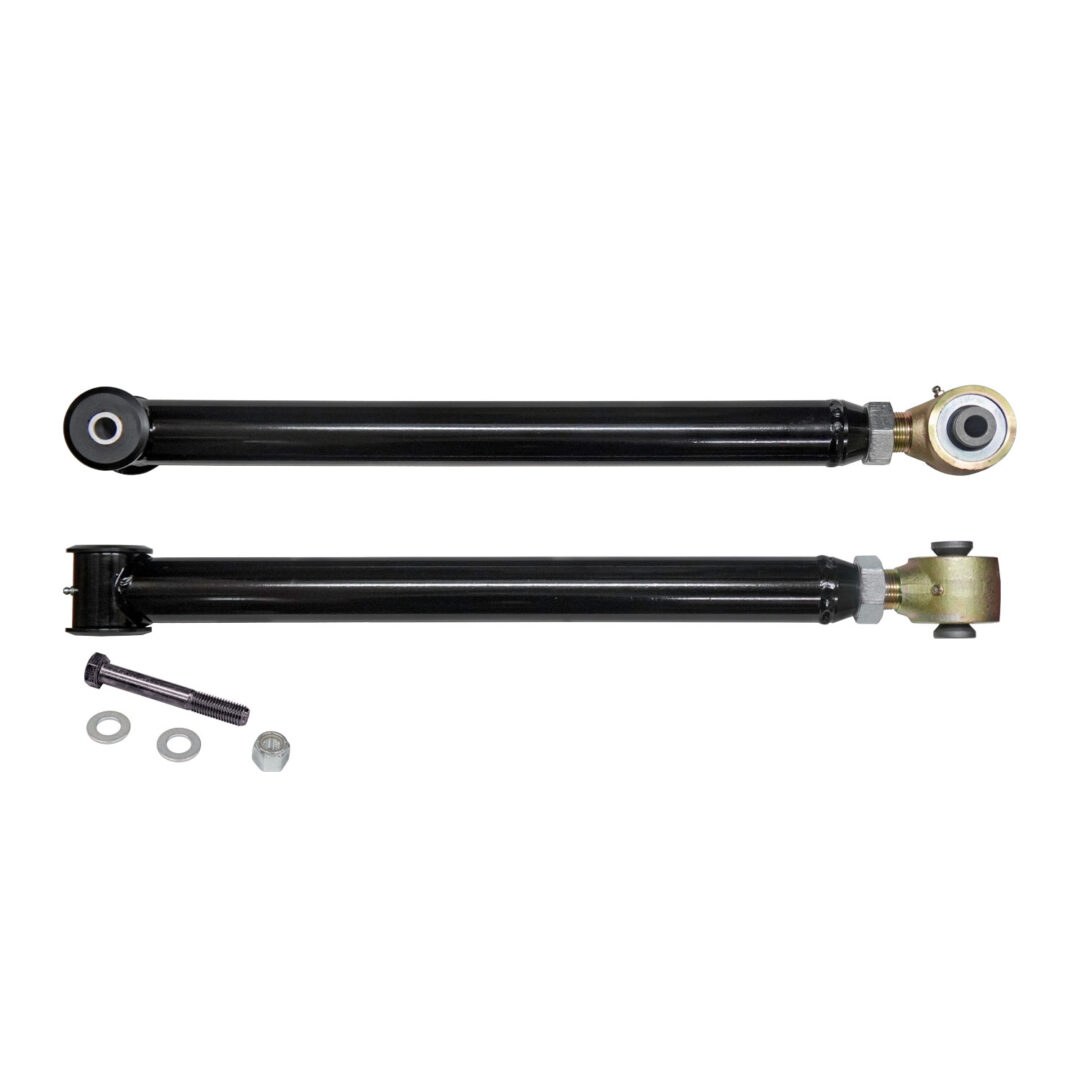 Skyjacker Control Arm, Tubular, Adjustable, Black, Steel, With Bushings, Set of 2 – FB04LLR-SX