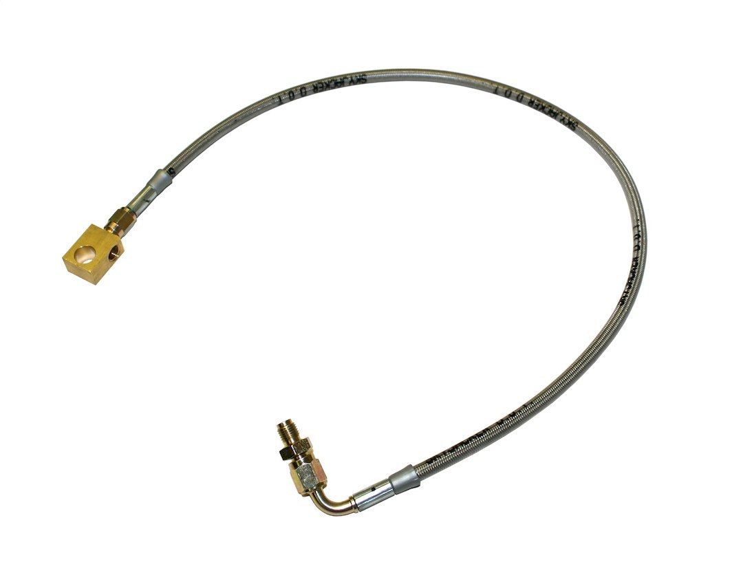 Skyjacker Brake Line, Braided Stainless Steel Hose, Use with 3 Inch to 9 Inch Lift, Single – FBL78