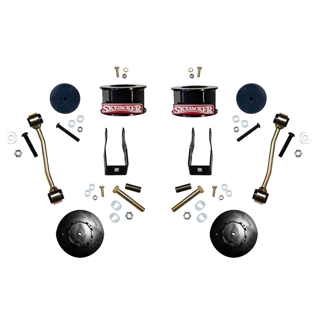 Skyjacker Lift Kit Suspension, 2-1/2 Inch Front Lift, 1 Inch Rear Lift, Without Shock Absorbers IN Kit – Shock Change Not Necessary – G250MMSB