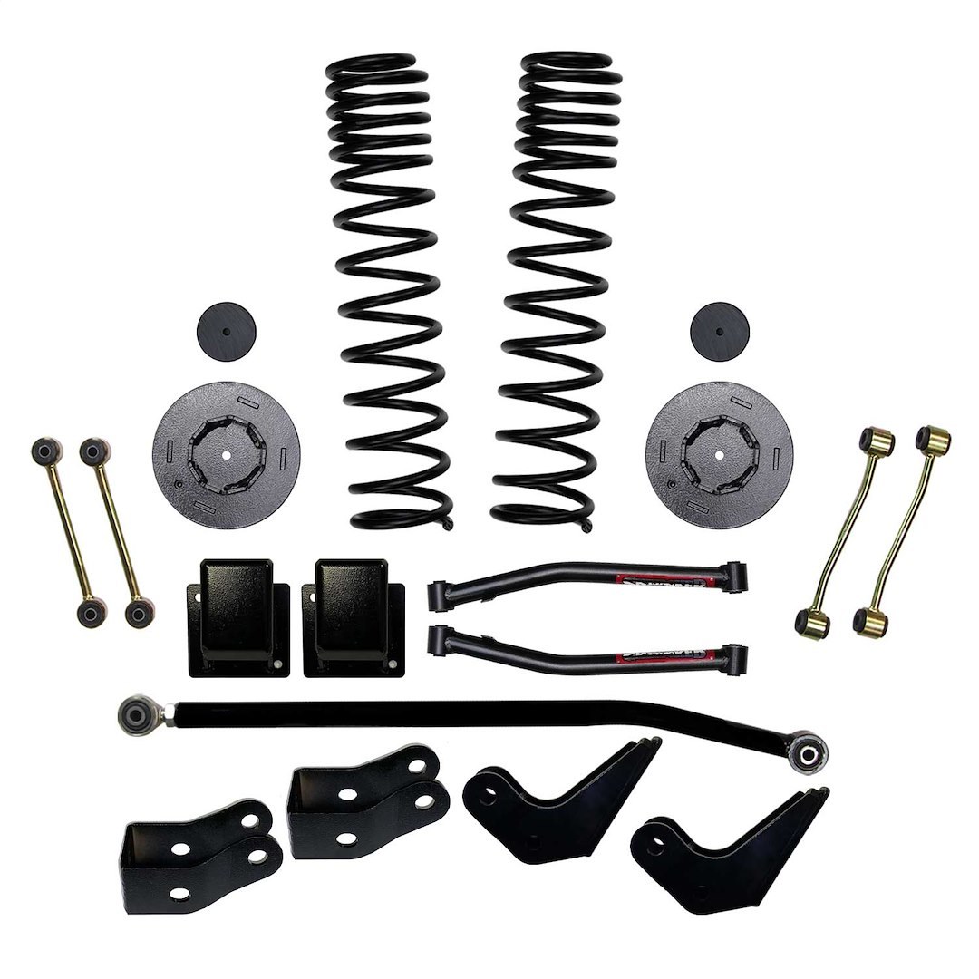 Skyjacker Lift Kit Suspension, 3-1/2 Inch Front Lift, 2 Inch Rear Lift, Without Shock Absorbers IN Kit – Shock Change Not Necessary – G350PELT