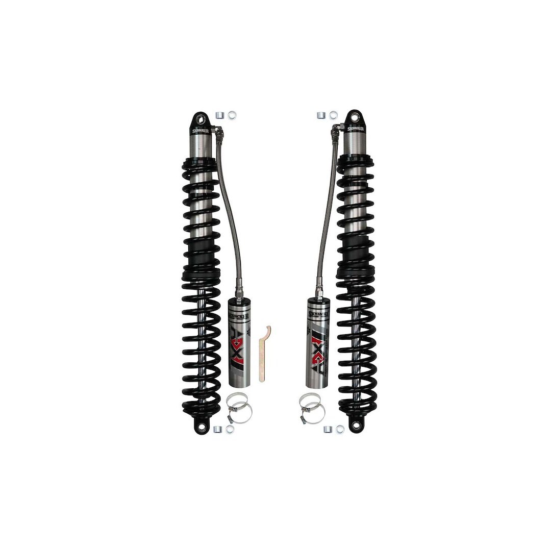 Skyjacker Coil Over Shock Absorber, Adx 2.0, Non Adjustable Valving, 3-1/2 to 6 Inch Adjustable Lift, Dual Pigtail End Springs – G36RLSBO