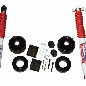 Skyjacker Lift Kit Suspension, Polyurethane Value Kit, 2 Inch Front Lift, 2 Inch Rear Lift, With Front and Rear Hydro 7000 Shock Absorbers – JK20-H