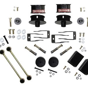 Skyjacker Lift Kit Suspension, 2-1/2 Inch Front Lift, 2 Inch Rear Lift, Without Shock Absorbers IN Kit – Shock Change Not Necessary – JL25MSB