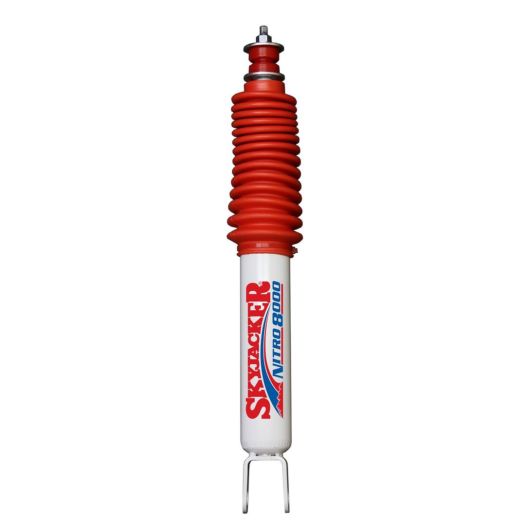 Skyjacker Shock Absorber, Nitro 8000, Nitrogen Gas Charged, Non-Adjustable, Includes Dust Boot, Single – N8003