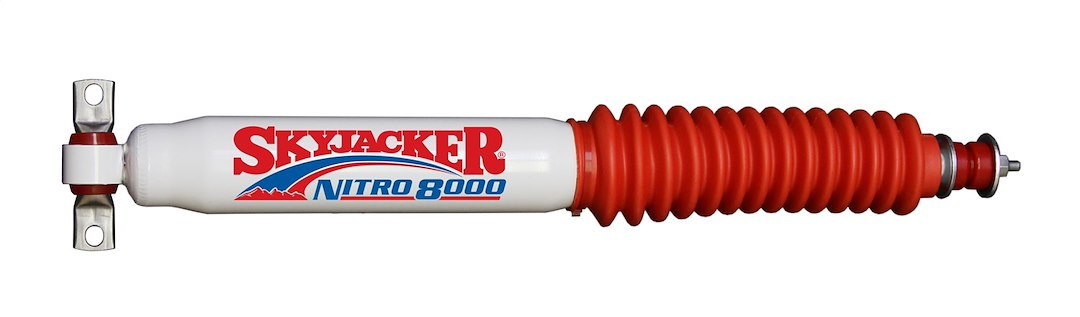 Skyjacker Shock Absorber, Nitro 8000, Nitrogen Gas Charged, Non-Adjustable, Includes Dust Boot, Single – N8013