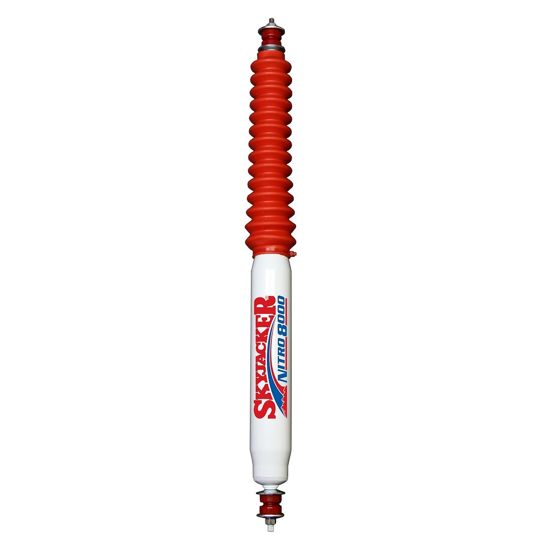 Skyjacker Shock Absorber, Nitro 8000, Nitrogen Gas Charged, Non-Adjustable, Includes Dust Boot, Single – N8014