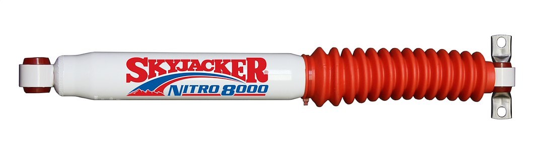 Skyjacker Shock Absorber, Nitro 8000, Nitrogen Gas Charged, Non-Adjustable, Includes Dust Boot, Single – N8083
